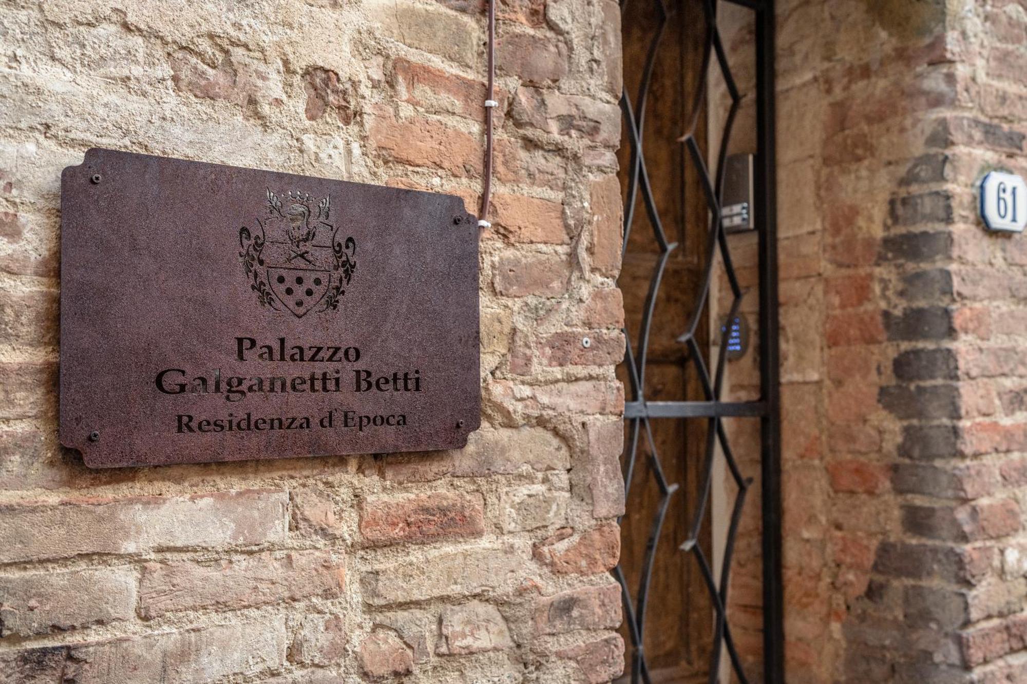 Palazzo Galganetti Betti Villa Colle Val D'Elsa Exterior foto